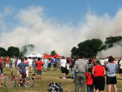 The dust cloud grows (Time - 14:03:06)
