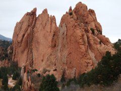 Even more tall pointy rocks at Garden of the Gods