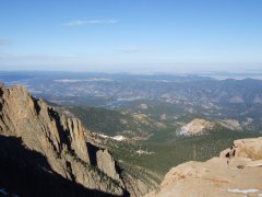 View #2 from the top of Pike's Peak