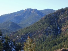 A random mountain, seen from Inspiration Point