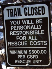 Signs are just a guideline