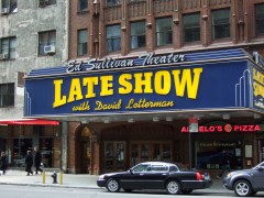 The Late Show at the Ed Sullivan Theater