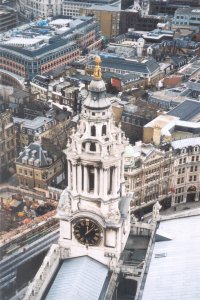 View from the top of St. Paul's Cathedral