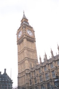 Clock Tower at the Palace of Westminster