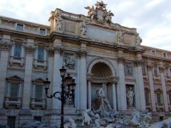 Trevi Fountain in Rome, Italy