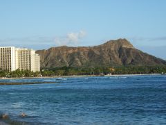Diamond Head from Waikiki Beach
