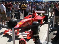 Michael Schumacher's Ferrari F2002