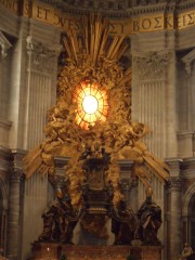 Chair of Saint Peter (Cathedra Petri), by Bernini